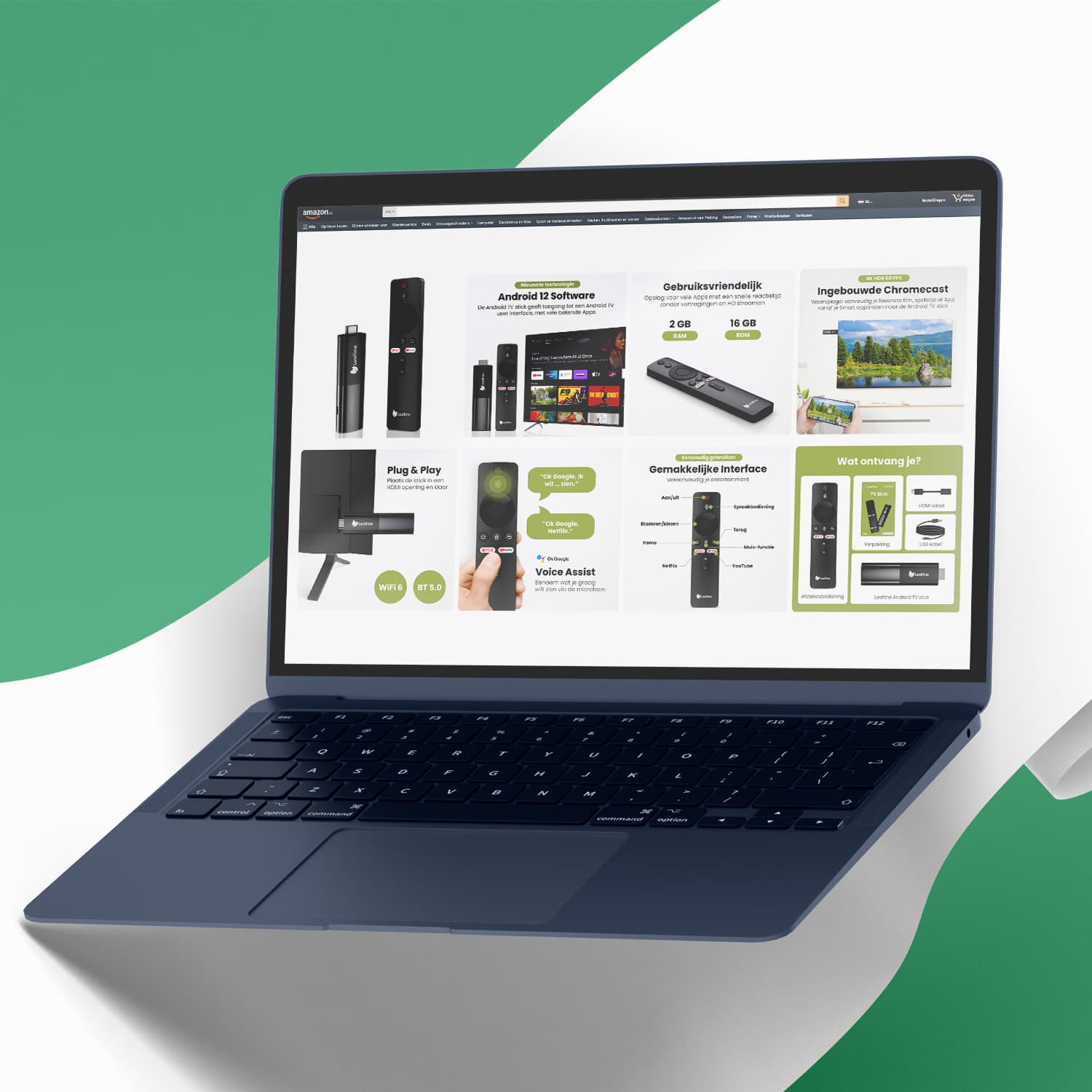 Professioneel Amazon listing design in de praktijk