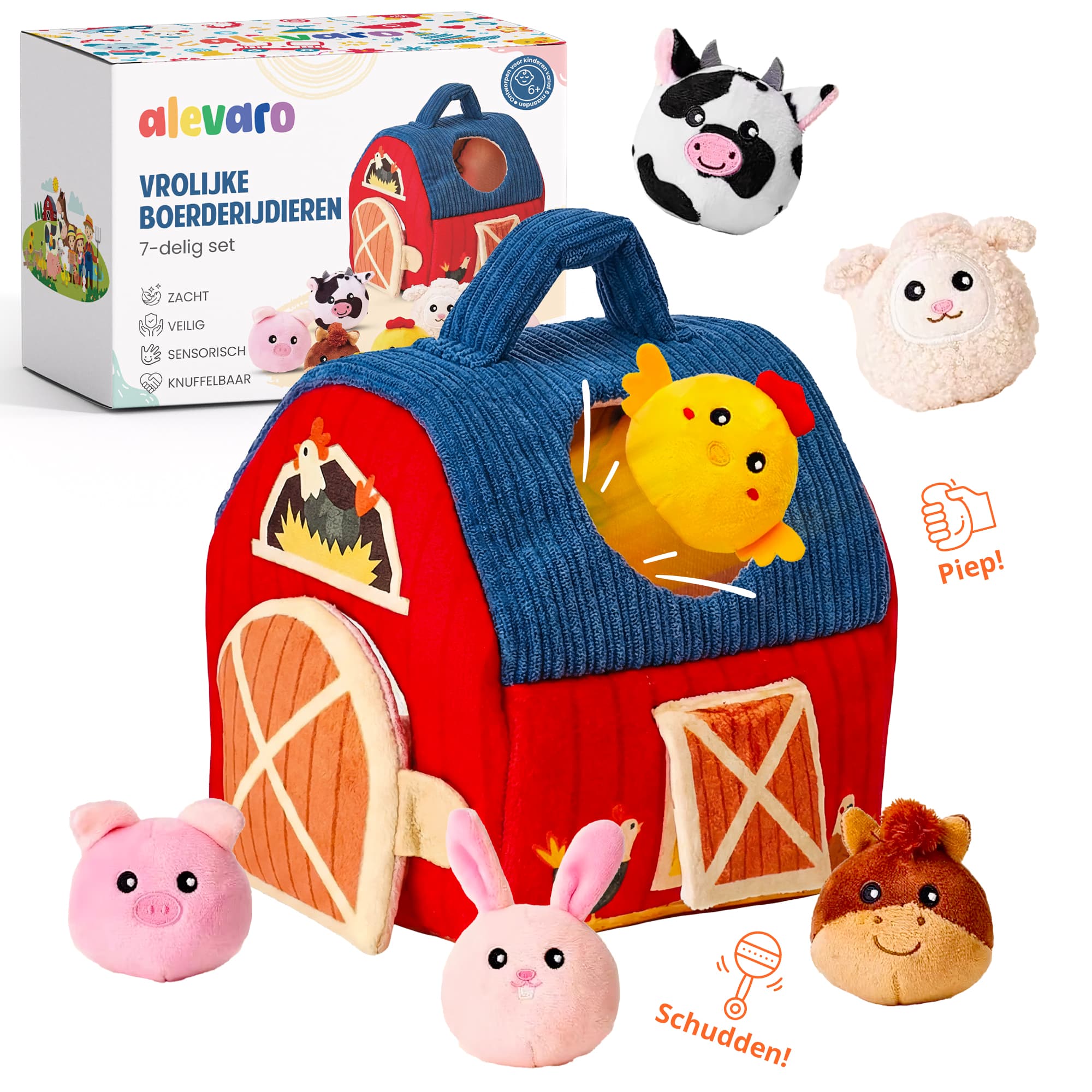 alevaro - Vrolijke Boerderijdieren - afbeelding 1