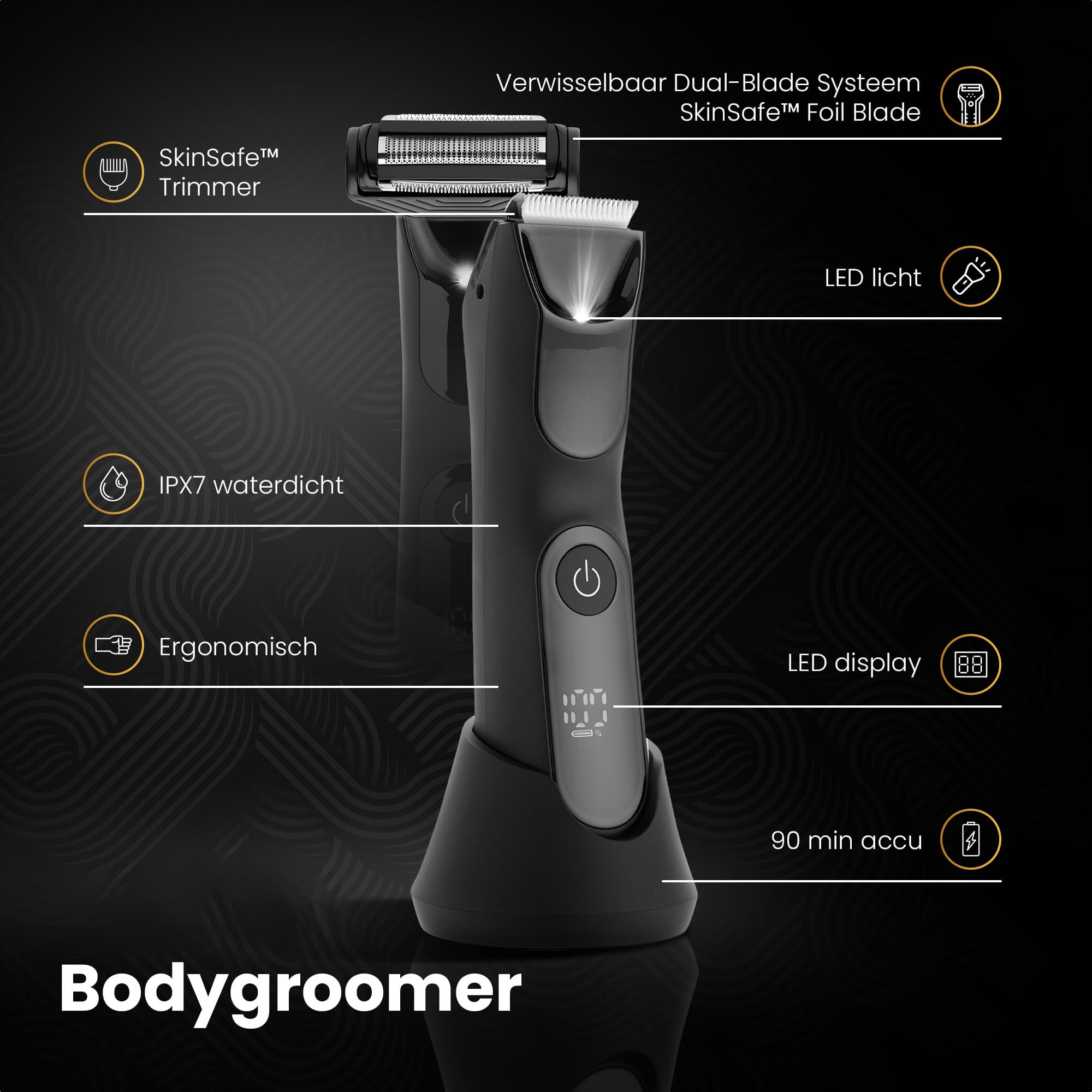 Arash - 3 in 1 Bodygroomer - afbeelding 6
