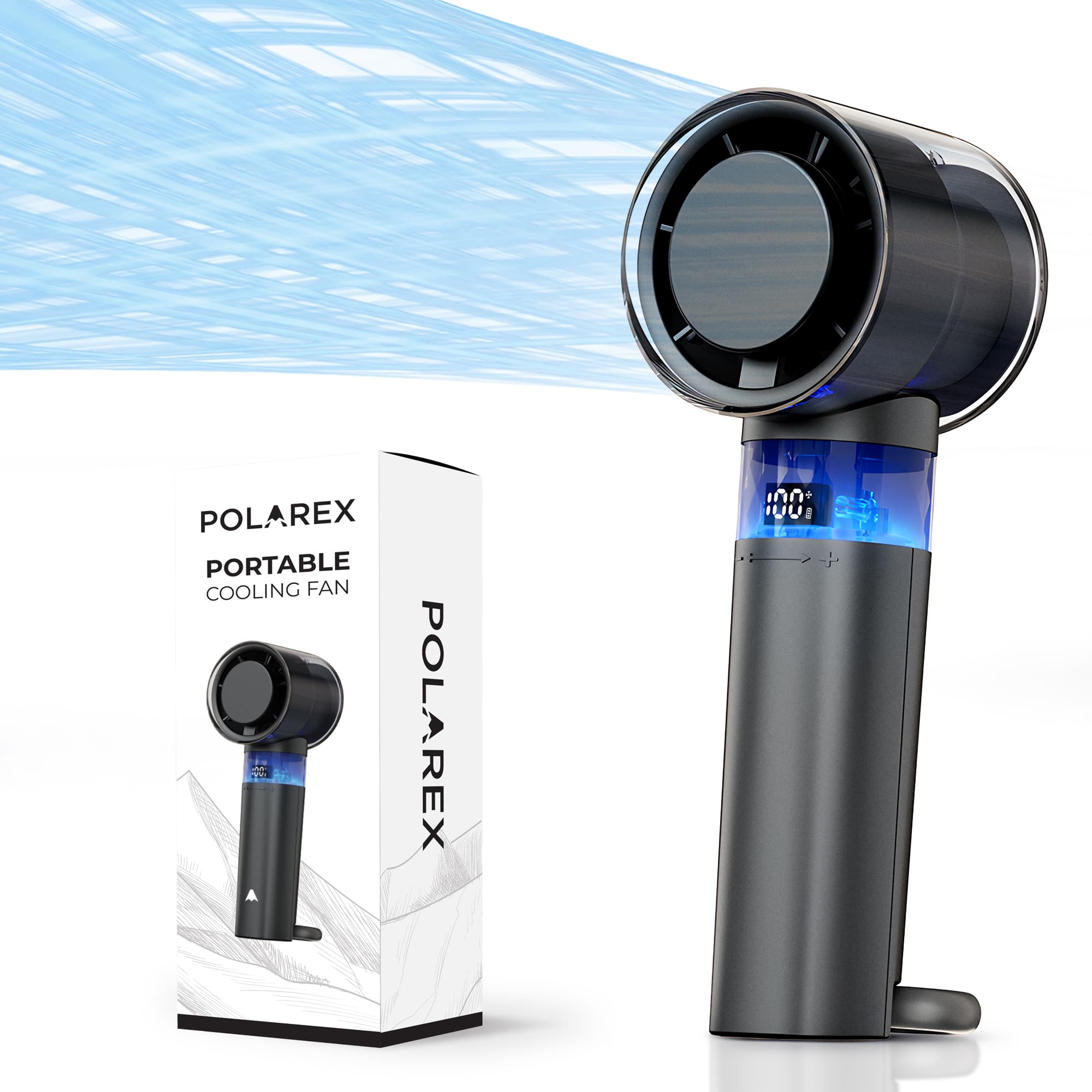 Polarex - Draagbare Handventilator - afbeelding 1