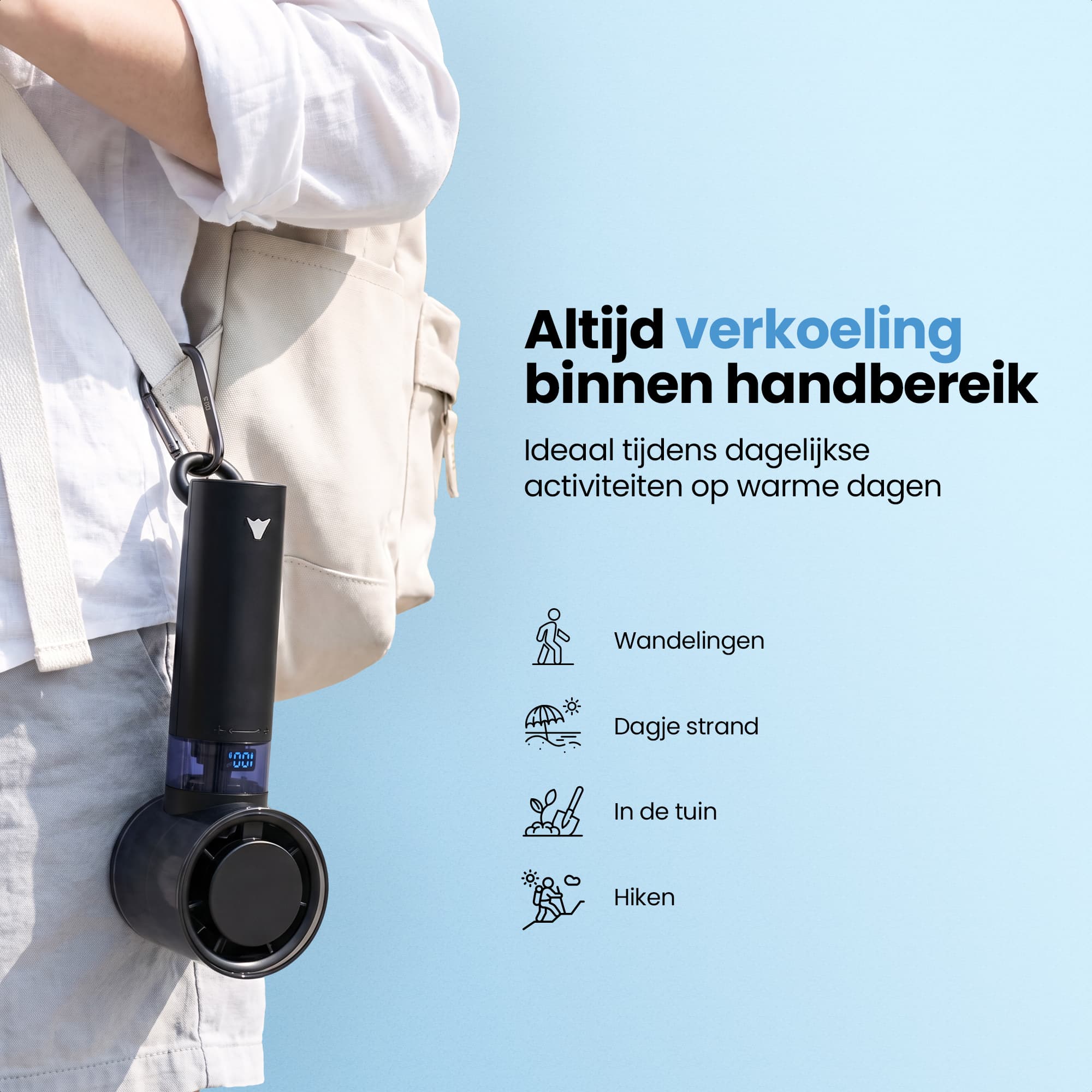 Polarex - Draagbare Handventilator - afbeelding 5