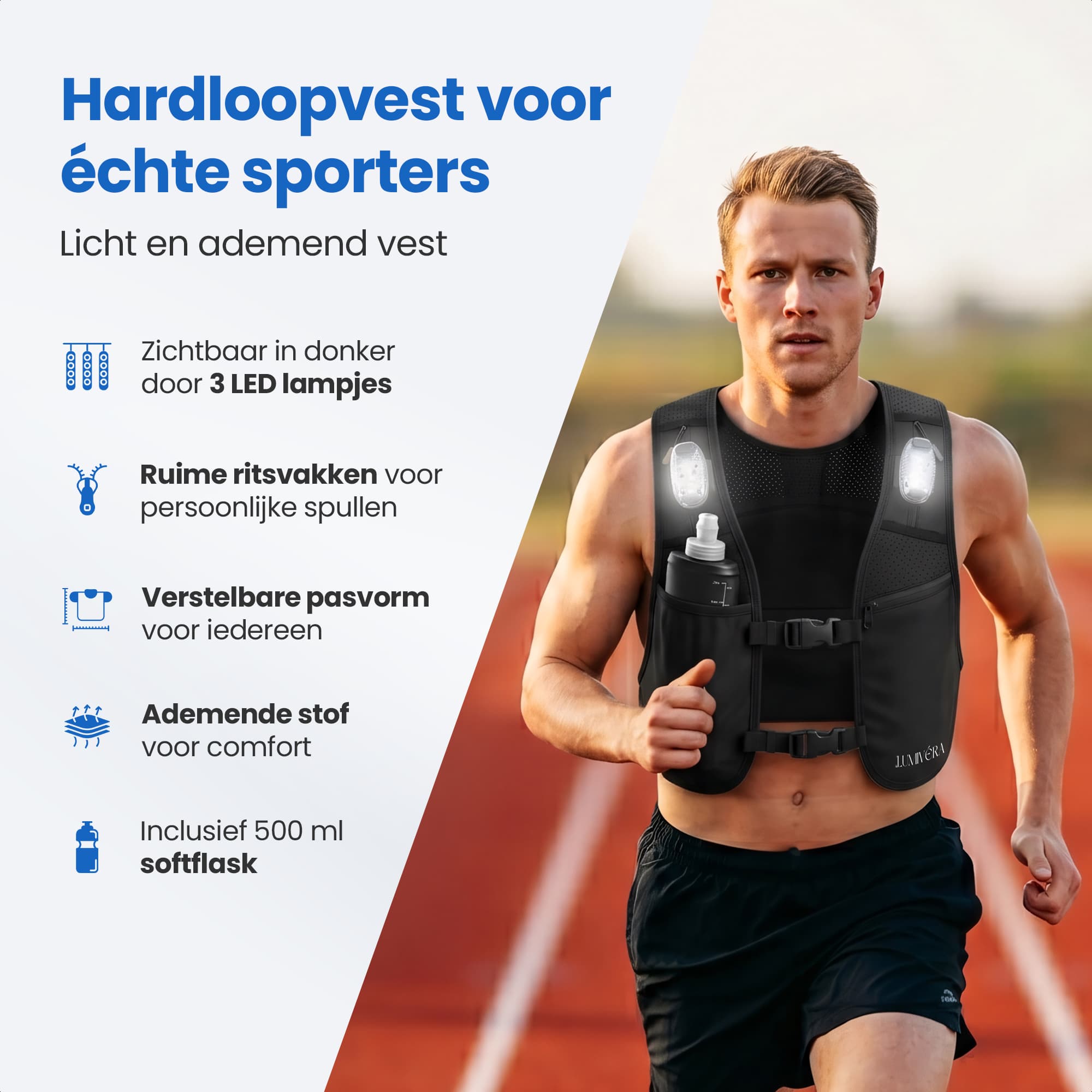 Lumivera - Hardloopvest - afbeelding 2