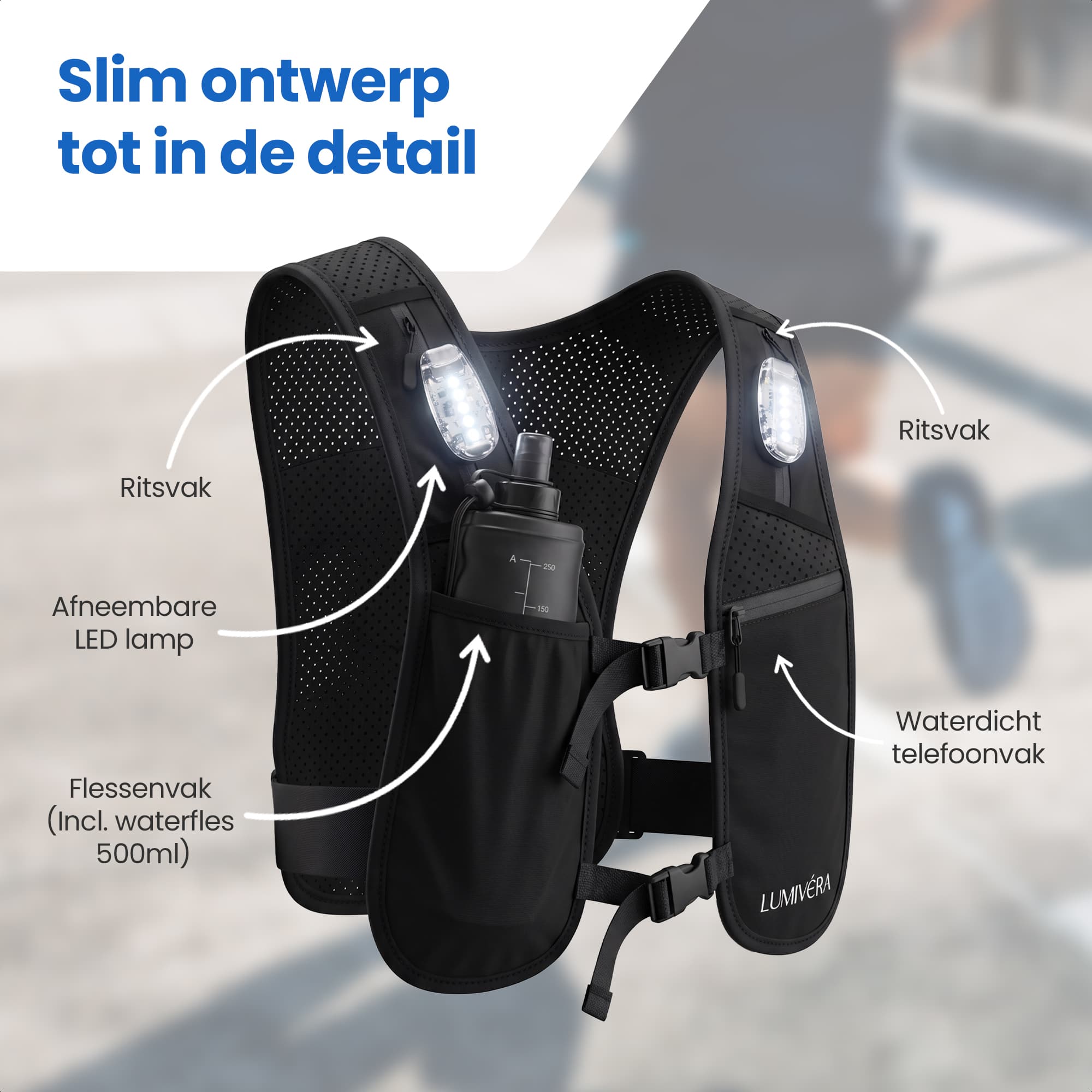 Lumivera - Hardloopvest - afbeelding 8