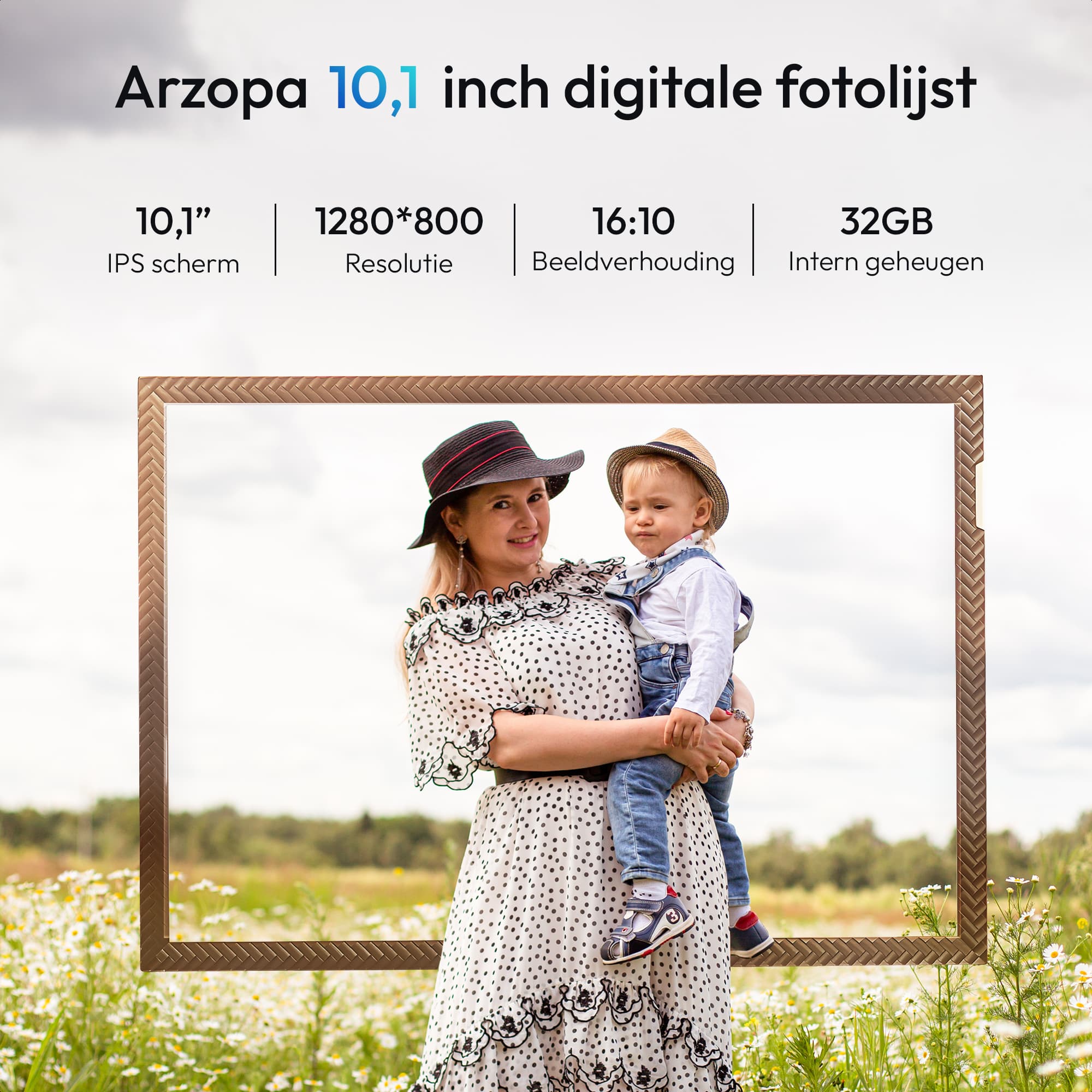Arzopa - Digitale fotolijst - afbeelding 2