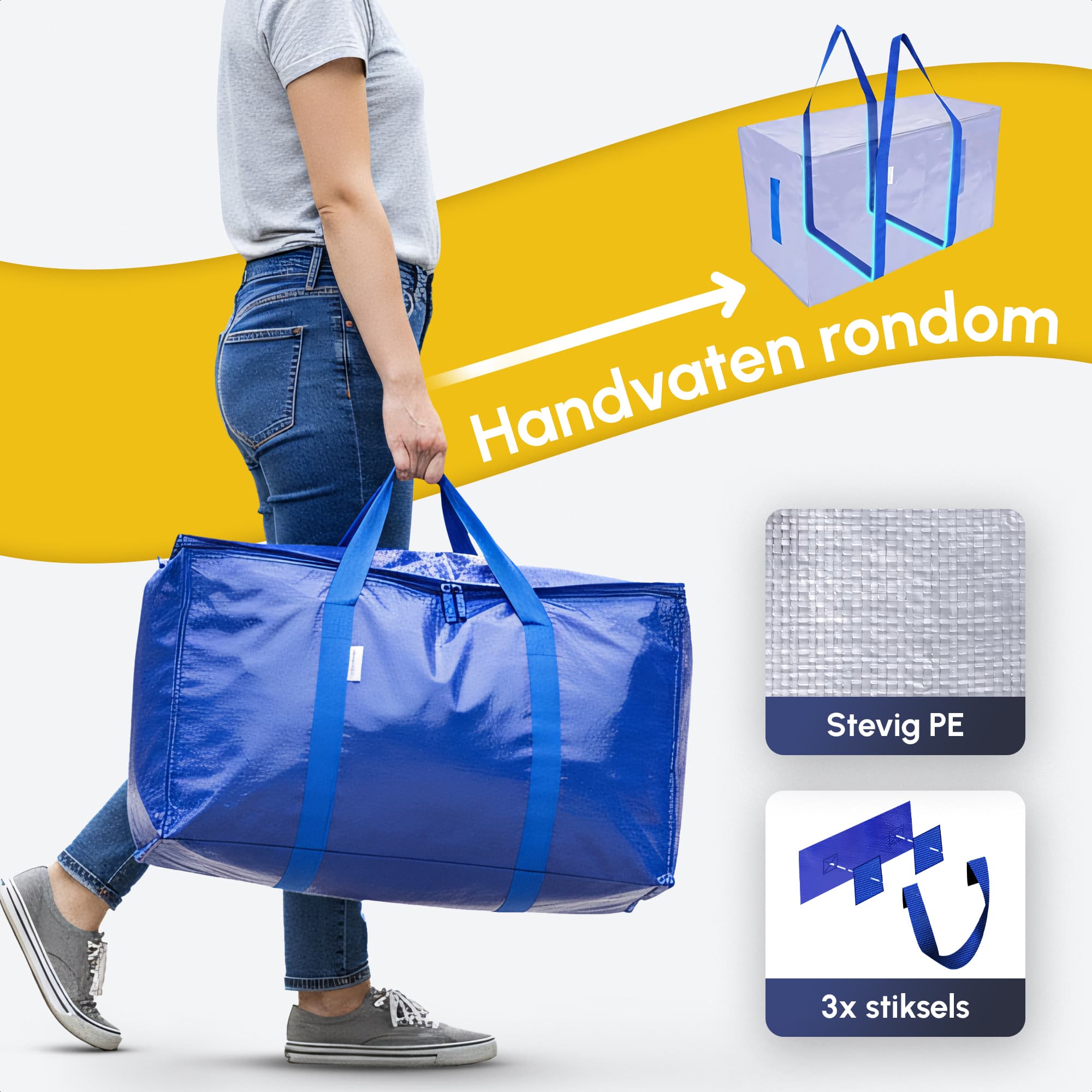 RS Goods - Verhuisdozen Opbergzakken - afbeelding 3