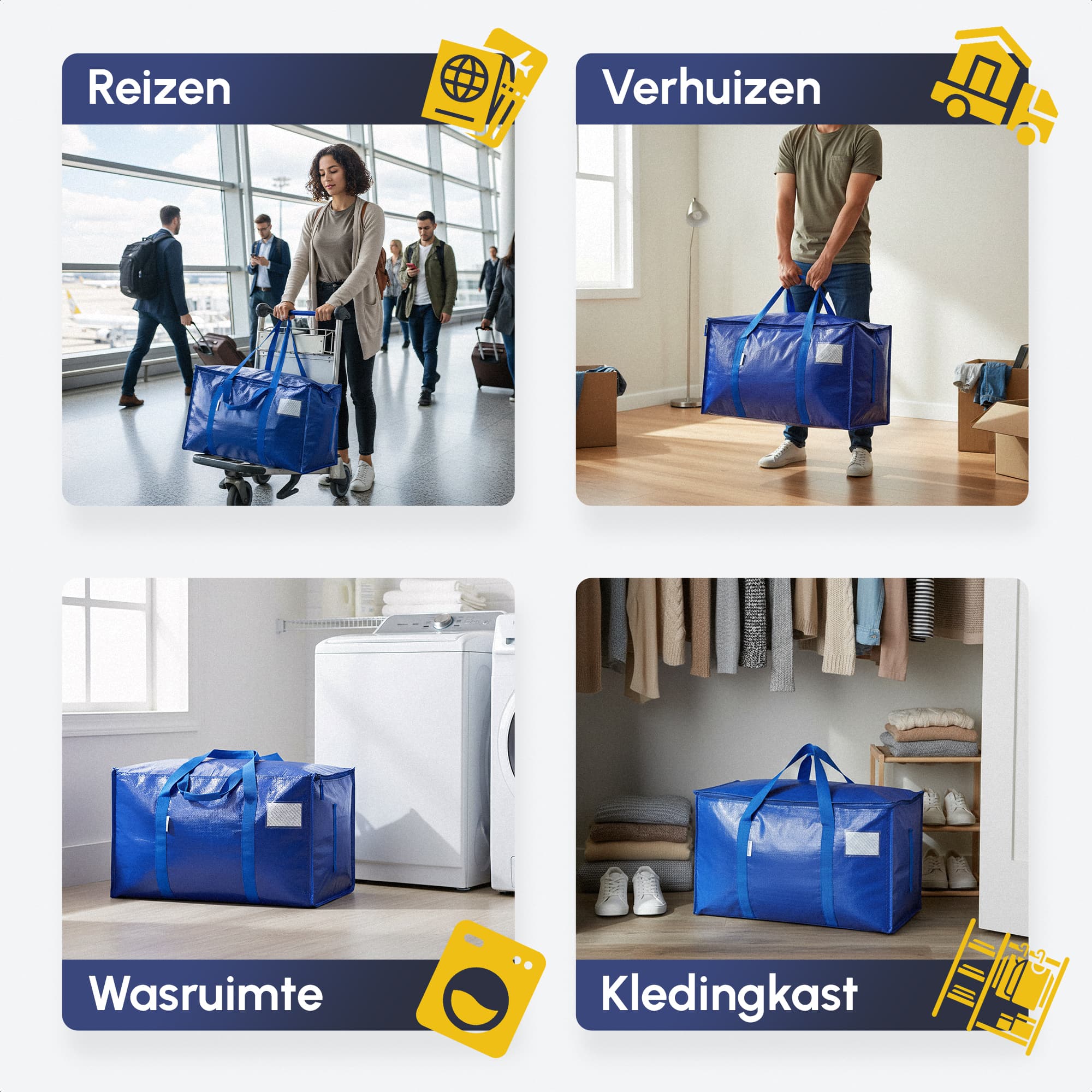 RS Goods - Verhuisdozen Opbergzakken - afbeelding 7