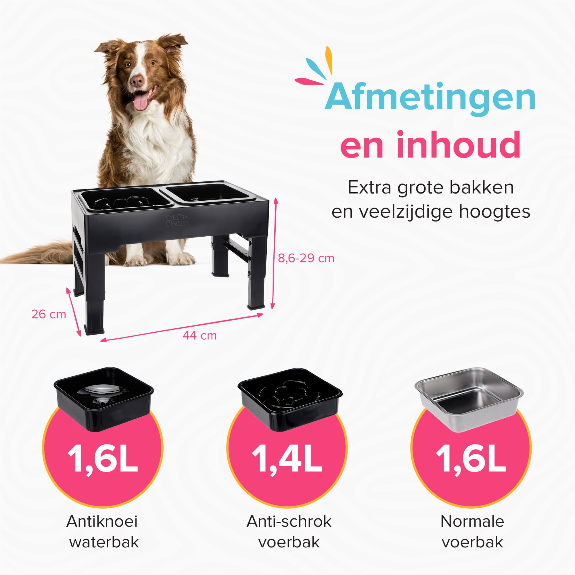 Tobi's House - Hondenvoerbak - afbeelding 7