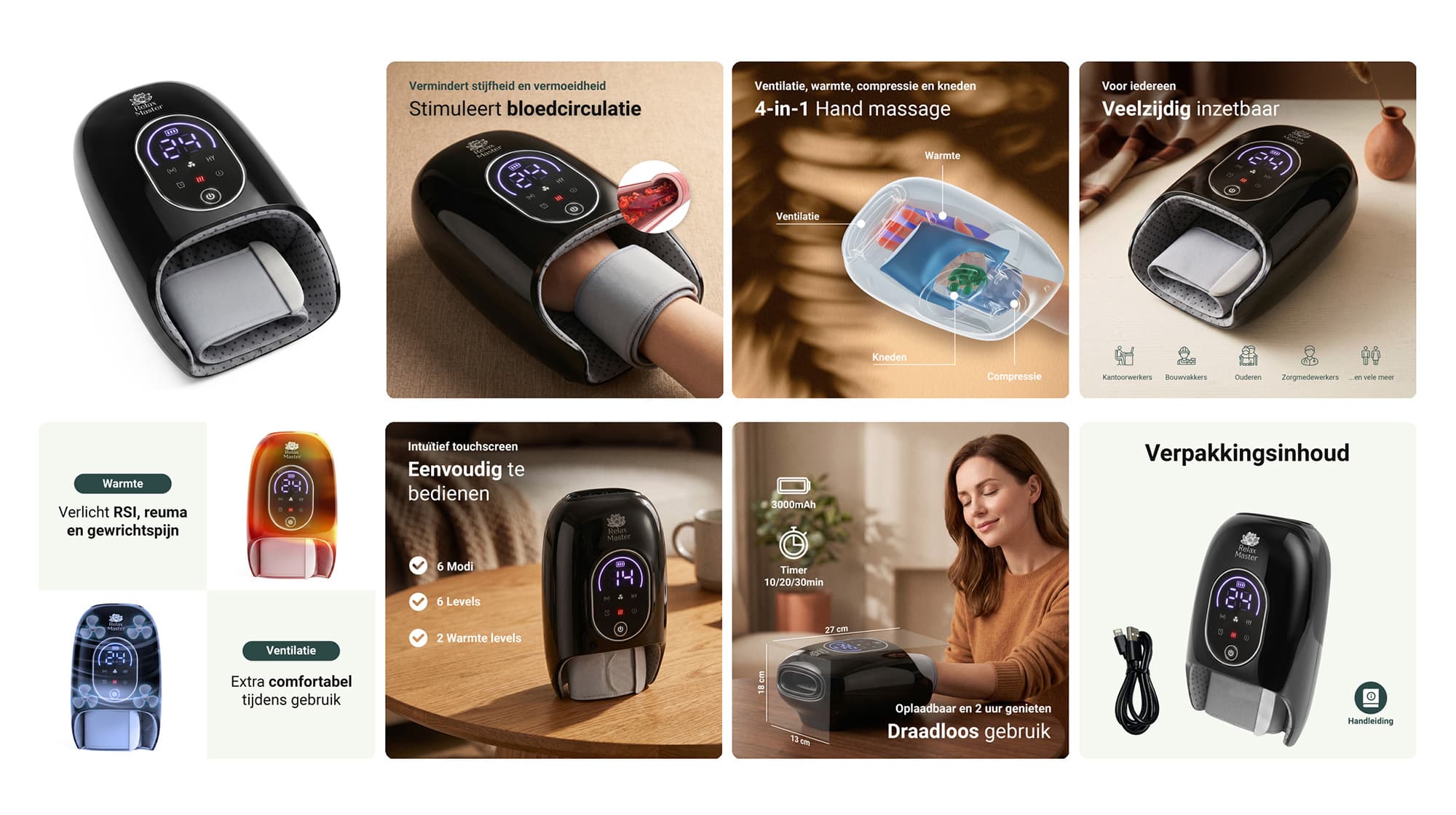 Listing galerij van handmassage apparaat door Grayflo