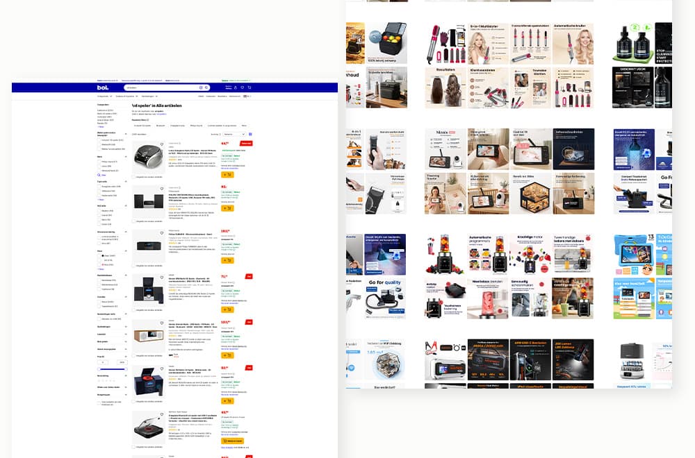 Snelle levering van Bol.com listing design