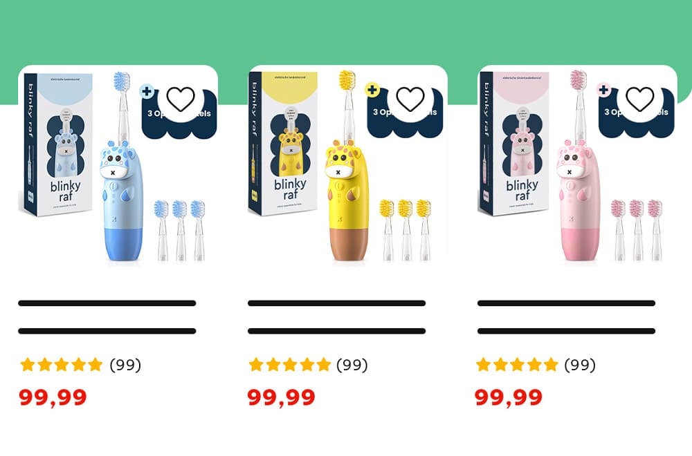 Productlijn weergave in Branded Shelf